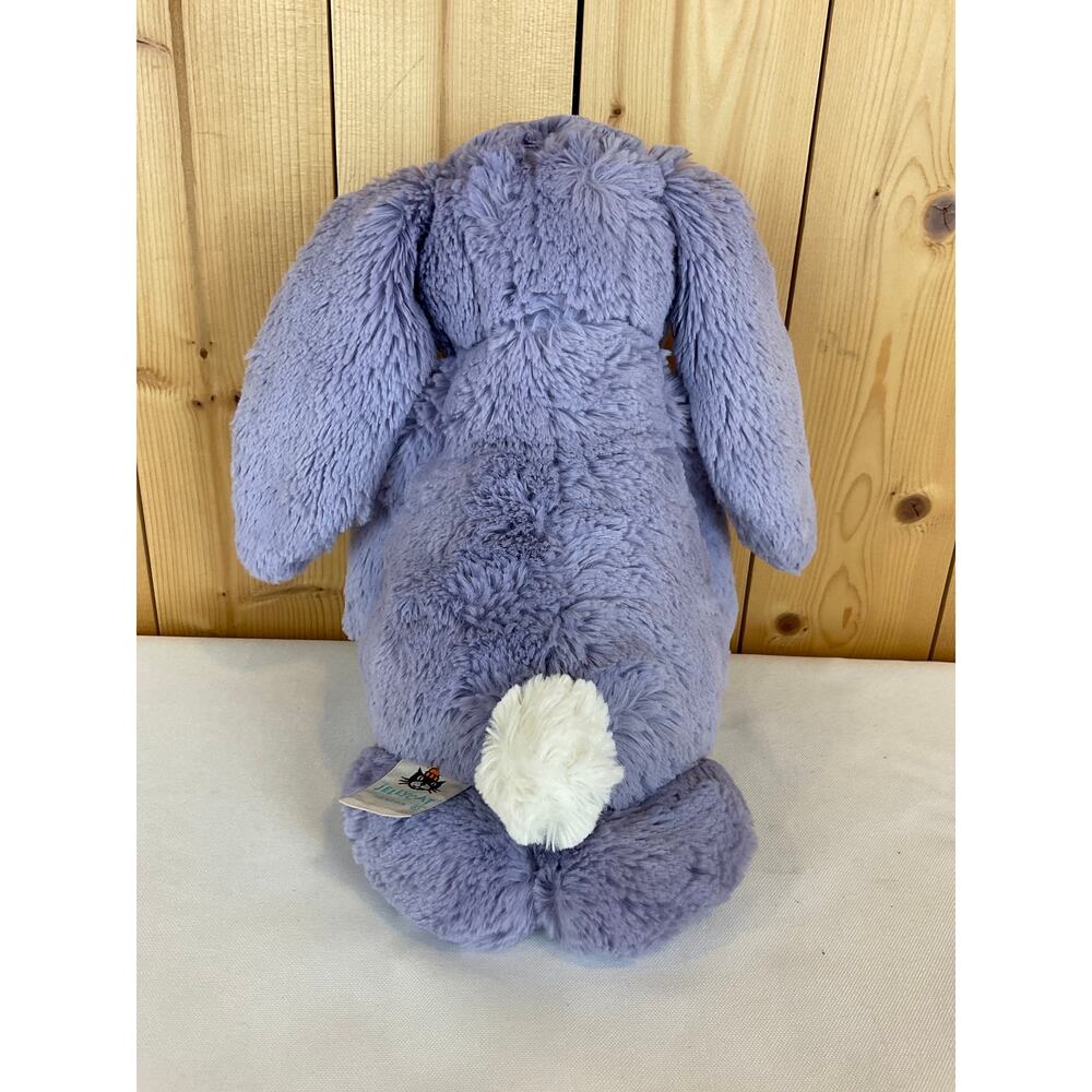 Jellycat Bashful Viola Bunny Plush Toy, Violet - *EST* Size 12 in. tall - Picture 2 of 4